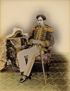 Mutsuhito, The Meiji Emperor, 1873.