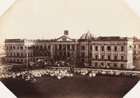 Queens Proclamation, Government House, Calcutta, November 1858, 1858.