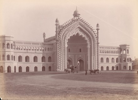 Rumi Darwaza, Lucknow, India, 1860s-70s.