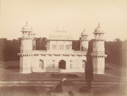Itmad-Ud-Daulah's Tomb, Agra, 1860s-70s.