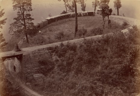 Railway-Loop of Darjeeling Road, 1860s-70s.