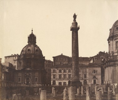 Antonine Column, Rome, 1850s.