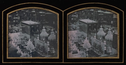 Stereograph, Universal Exposition of 1855, Interior, Paris, 1855.