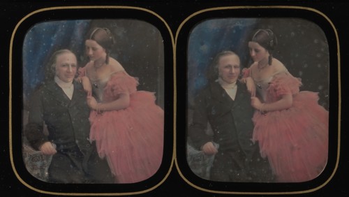The Doctor and His Daughter, 1850s.