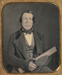 Mason Holding a Trowel, 1850s.