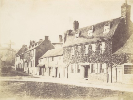 Houses on Village Street, 1850s.