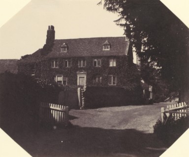 House and Picket Fence, 1850s.