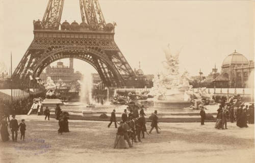 Eiffel Tower, 1890s.
