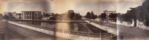 New Tank in Camac Street, Chowringhee, Calcutta, 1858-61.