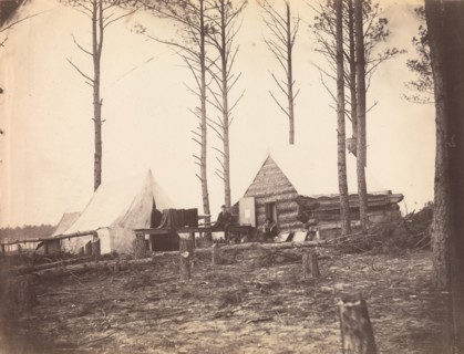 Copying Maps, Photographic Headquarters, Petersburg, Virginia, March 1865.
