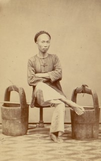 Man with Buckets, 1870s.