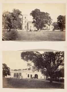 View of a Church and Grounds, 1850s.