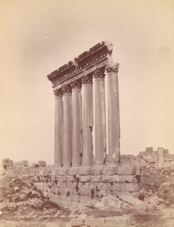 Temple of Jupiter, 1880s.