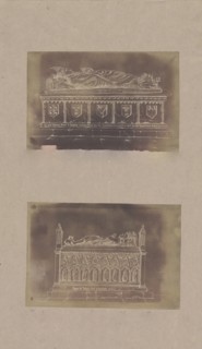 Tomb of Simon de Langham, Tomb of Aymer de Valence, 1839.
