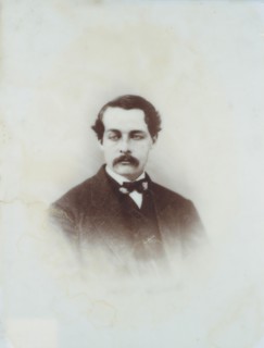 Man with Moustache, 1870s-80s.