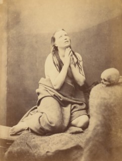 Study for Mary Magdalene, 1870s.