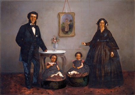 Family Portrait, ca. 1855.
