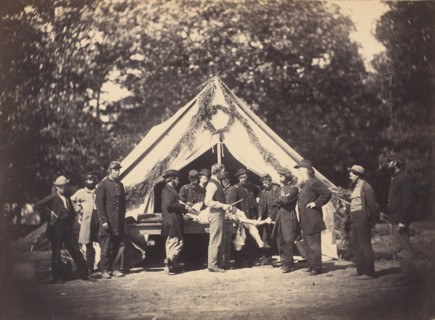 Operating Tent, Camp Letterman, Gettysburg, Pennsylvania, 1863.