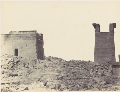 Temple de Dandour en Nubie, 1860s.