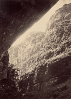 Wheeler Survey, Season of 1872, 1872. [Colorado River Series. Cañon of Kanab Wash, Looking South].