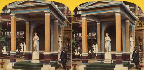86 Stereographic Views of The International Exhibition of 1862, 1862. [Tinted Venus by J. Gibson, R.A.]