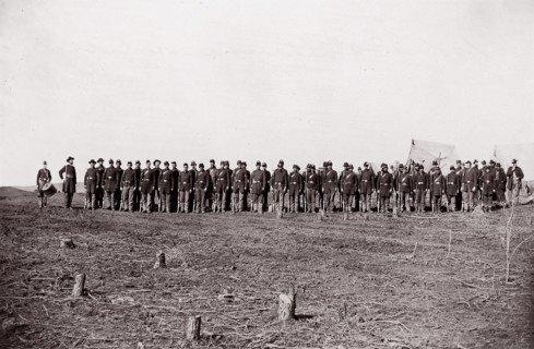 139th Pennsylvania Infantry, 1861-65. Formerly attributed to Mathew B. Brady.