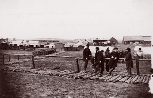 Fort Ellsworth, Alexandria, Virginia, 1861-65.  Formerly attributed to Mathew B. Brady.