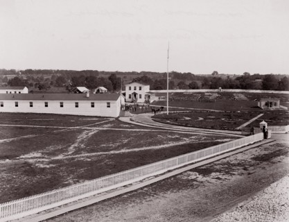 Washington. Harewood Hospital, 1861-65. Formerly attributed to Mathew B. Brady.