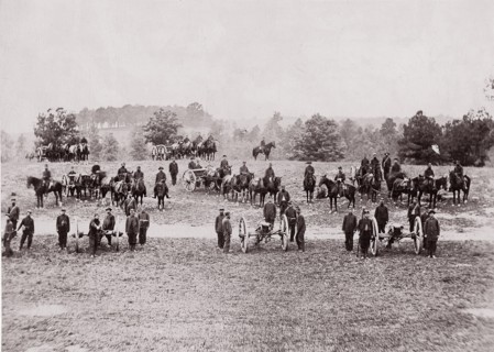 Pennsylvania Light Artillery, Keystone Battery, 1861-65. Formerly attributed to Mathew B. Brady.