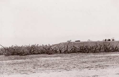 Fortifications at City Point, 1861-65. Formerly attributed to Mathew B. Brady.