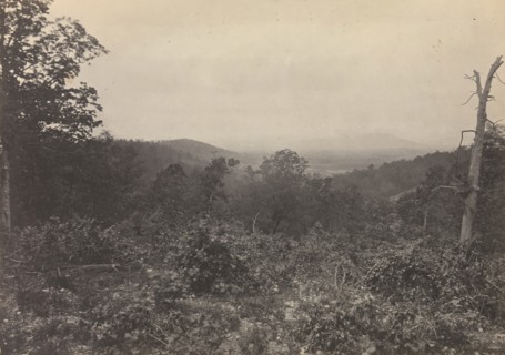 Mission Ridge Scene of Sherman's Attack, 1860s.