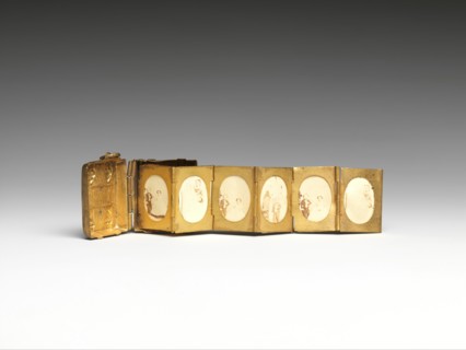 Miniature Wedding Album of General Tom Thumb and Lavinia Warren, ca. 1863.