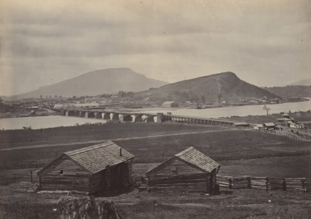 Chattanooga from the North, 1860s.