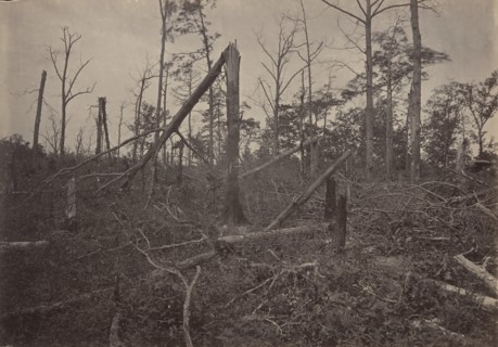 The "Hell Hole" New Hope Church, Georgia, 1860s.