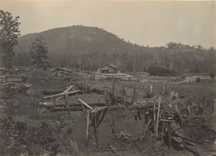 The Front of Kenesaw Mountain, Georgia, 1860s.