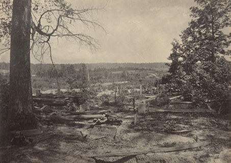 The Battle Field of Peach Tree Creek, Georgia, 1860s.