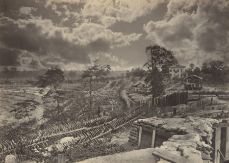 Rebel Works in Front of Atlanta, Georgia No. 1, 1860s.