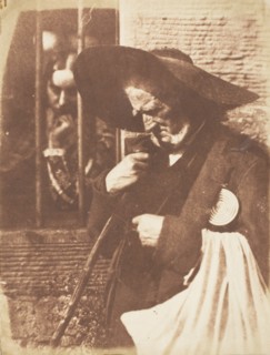 John Henning as Edie Ochiltree from Sir Walter Scott's "The Antiquary", 1843-47.