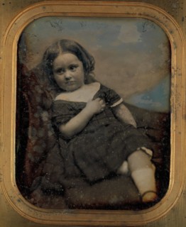 Augusta Hawes at Four Years Old, 1850s.