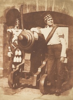The Porthole / Sergeant and Private of the 42nd Gordon Highlanders, Edinburgh Castle, 1843-47.