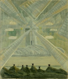 Andante (Sonata II), 1907. Creator: Ciurlionis, Mikalojus Konstantinas (1875-1911).