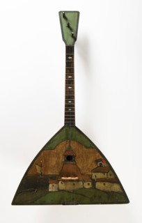 Balalaika, End 1890s. Creator: Workshop of Princess Maria Tenisheva in Talashkino.