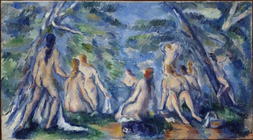 Bathers, ca 1895-1896. Creator: Cézanne, Paul (1839-1906).