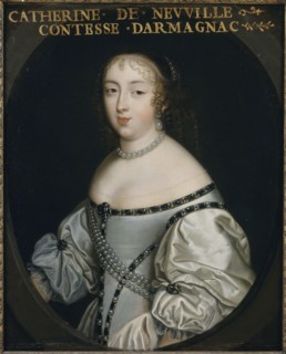 Catherine de Neufville de Villeroy, comtesse d'Armagnac (1639-1707), ca 1665. Creator: Anonymous.