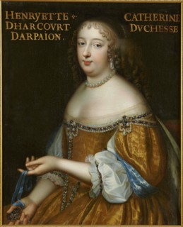 Catherine Henriette d'Harcourt, duchesse d'Arpajon (1631-1701), ca 1665. Creator: Beaubrun, Charles (1604-1692).