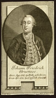 Count Johann Friedrich Struensee (1737-1772), 1772. Creator: Anonymous.