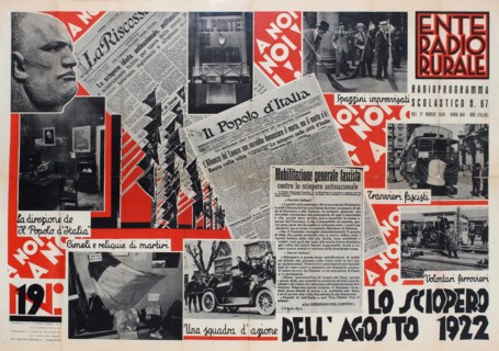 Ente Radio Rurale Radioprogramma Scolastico N.67, 1936. Creator: Gasperini, Oreste (active 1930s-1940s).