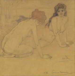 Femmes damnées (Damned Women), 1899. Creator: Rassenfosse, Armand (1862-1934).
