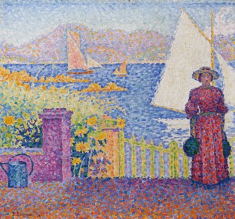 Gate (Saint-Tropez). Creator: Signac, Paul (1863-1935).