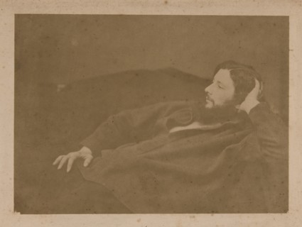 Gustave Courbet, ca 1865. Creator: Anonymous.